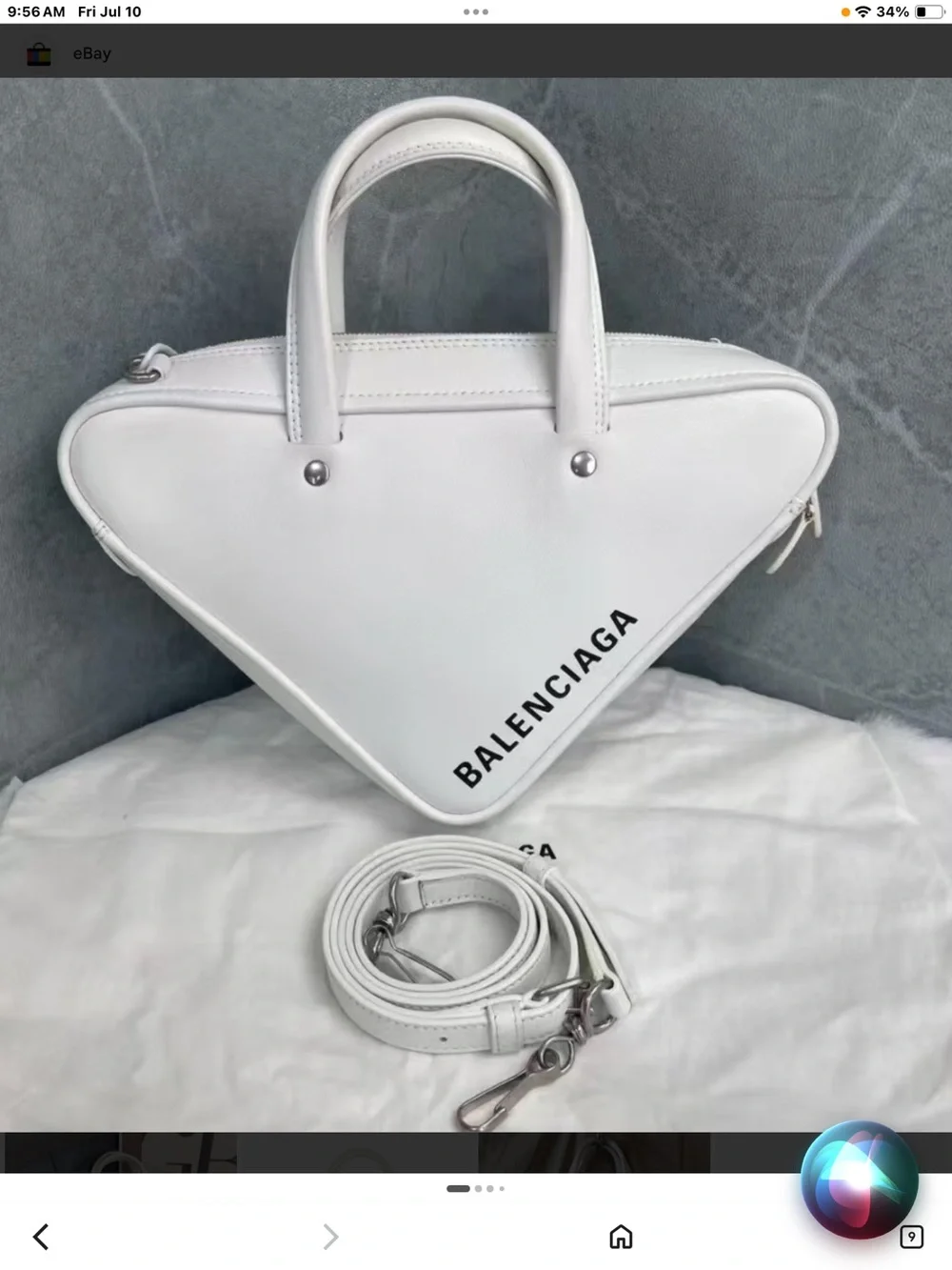 Balenciaga White handbags